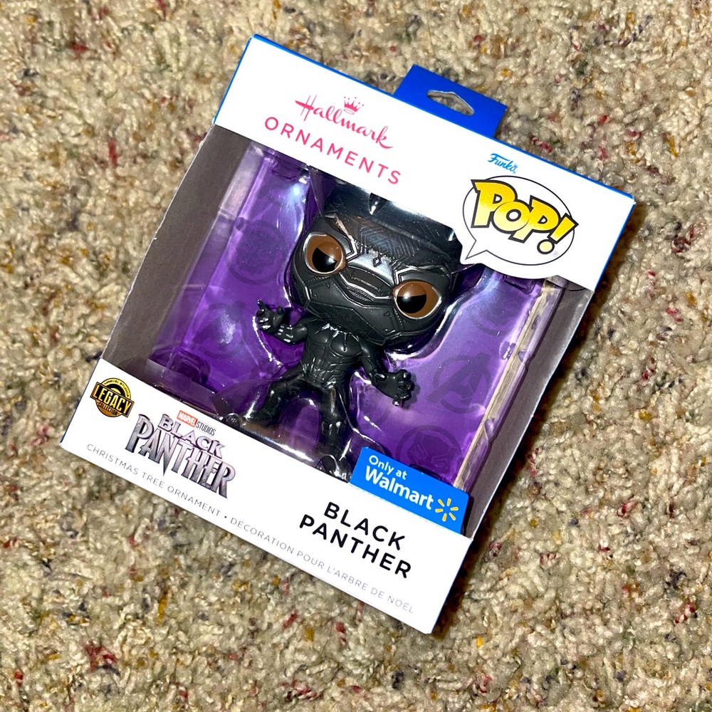 NwT Exclusive Black Panther Funko POP! Ornament